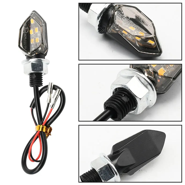 Aliexpress's Popular Led Motorcycle Turn Signal High-Quality Atmosphere Light Decorative Electric Vehicle Lighting Prompt Light