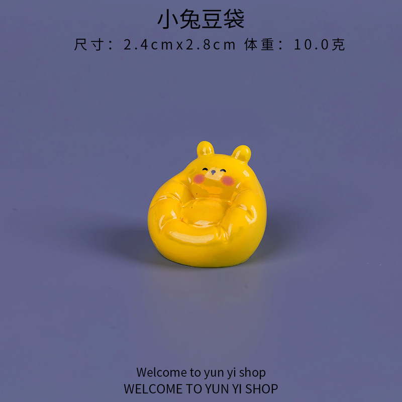 マイクロ風景漫画クリエイティブ小さな家具装飾品 diy リビングルーム寝室ドールハウス装飾アクセサリーデスクトップ小さな装飾品|undefined