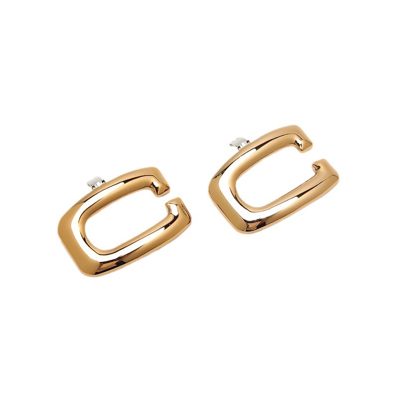 Cボタンの金属の靴は国境を越えて靴の花の靴を掛けます。