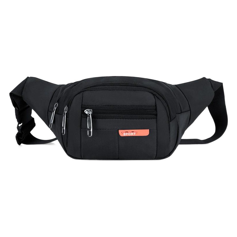 New Waterproof Waist Bag, Men's Crossbody Bag, Large Capacity Cashier Bag, Women's Multifunctional Wallet, Mobile Phone, Trendy and Portable