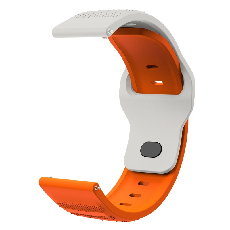 Adecuado para Samsung/Huawei/huami/jiaming/patrón de grano de arroz patrón de puntos correa de silicona 12/16/18/20/22