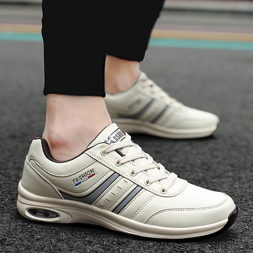 New style air-cushion fashion sports men's shoes large size cross-border golf shoes tendon sole night reflective men's low-top shoes