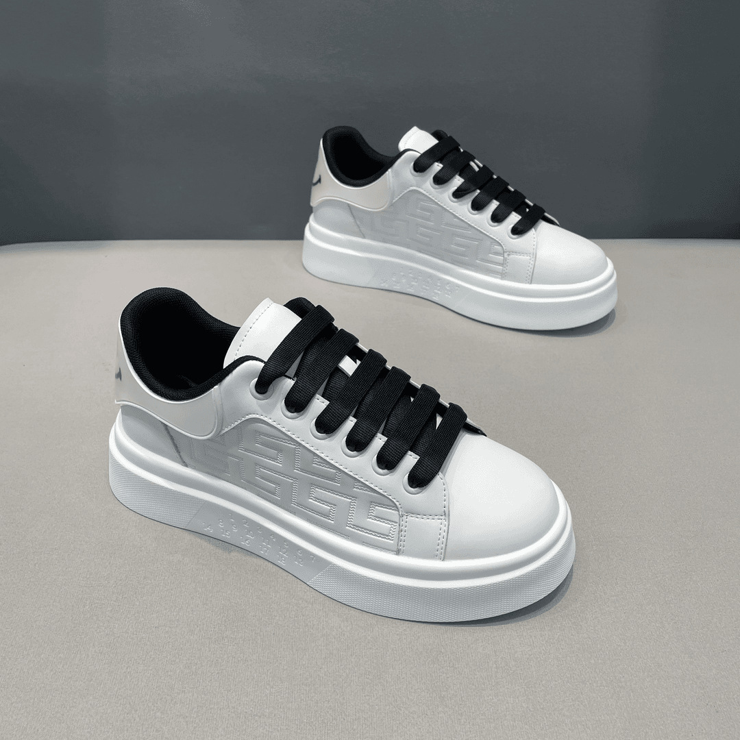 Zapatos Deportivos para Hombre, Primavera 2026, Nuevos, Transpirables, con Suela Gruesa, Aumentan la Estatura, Modernos, Versátiles, Casuales, Blancos