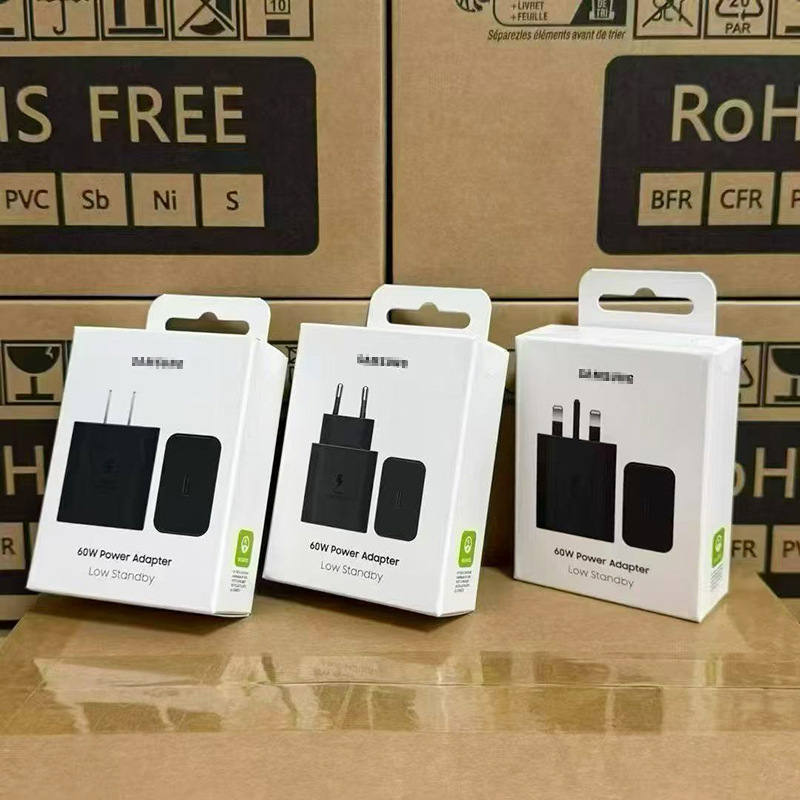 Ep-T6010 European and American Standard 60W Charger Suitable for Samsung Galaxy S26U/S26+ Super Fast Charging 3.0 Ep-T6010 European and American Standard 60W Charger Suitable for Samsung Galaxy S26U/S26+ Super Fast Charging 3.0