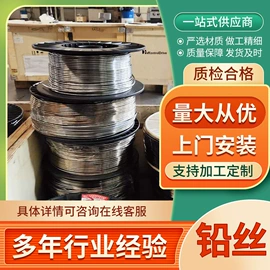 铅及铅合金材;其他身体防护;重晶石