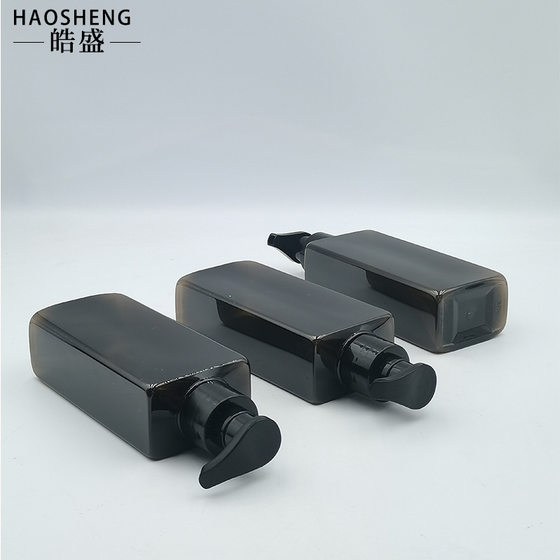 150Ml200Ml Square Shower Gel Bottle, Shampoo Bottle, Facial Cleanser Press Bottle, Lotion Bottle, Conditioner Bottle