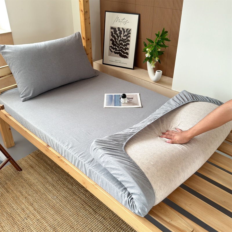 Cubierta de cama de algodón para dormitorio de estudiantes durante la temporada escolar Cubierta de cama de algodón 90x190 Cubierta protectora de colchón individual para dormitorio