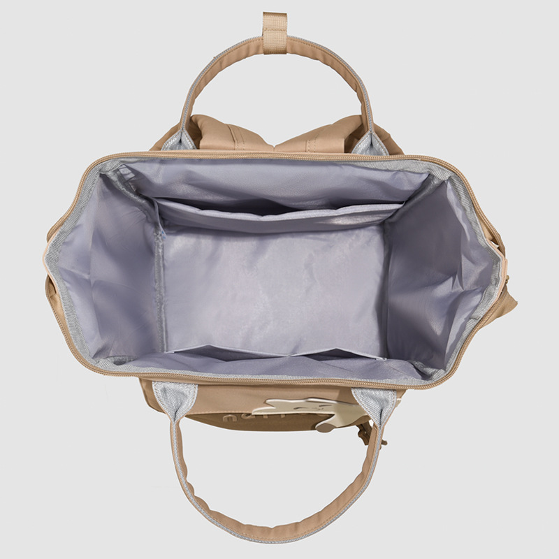 Bolsa de moda multifuncional para mamás de gran capacidad de contraste de color bolsas de mano para madre y bebé bolsas de aislamiento de leche independientes bolsas de hombro mujeres