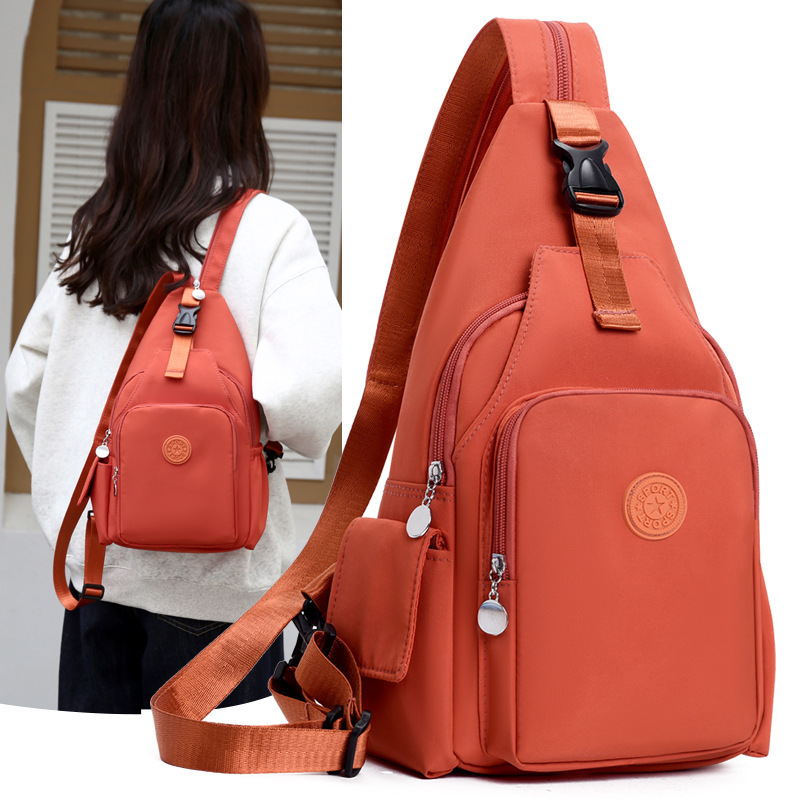 2025 New Chest Bag Backpack Dual-Purpose Bag Lightweight Small Shoulder Women's Multi-Compartment Backpack Men's Waterproof Oxford Cloth Bag 2025 New Chest Bag Backpack Dual-Purpose Bag Lightweight Small Shoulder Women's Multi-Compartment Backpack Men's Waterproof Oxford Cloth Bag
