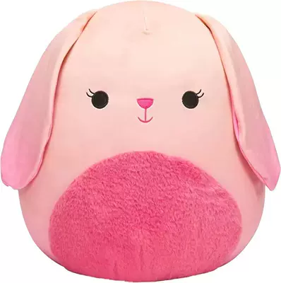 Wholesale — Oyuncaq yastıqlar - pink-long-haired-rabbit-20cm0140kg