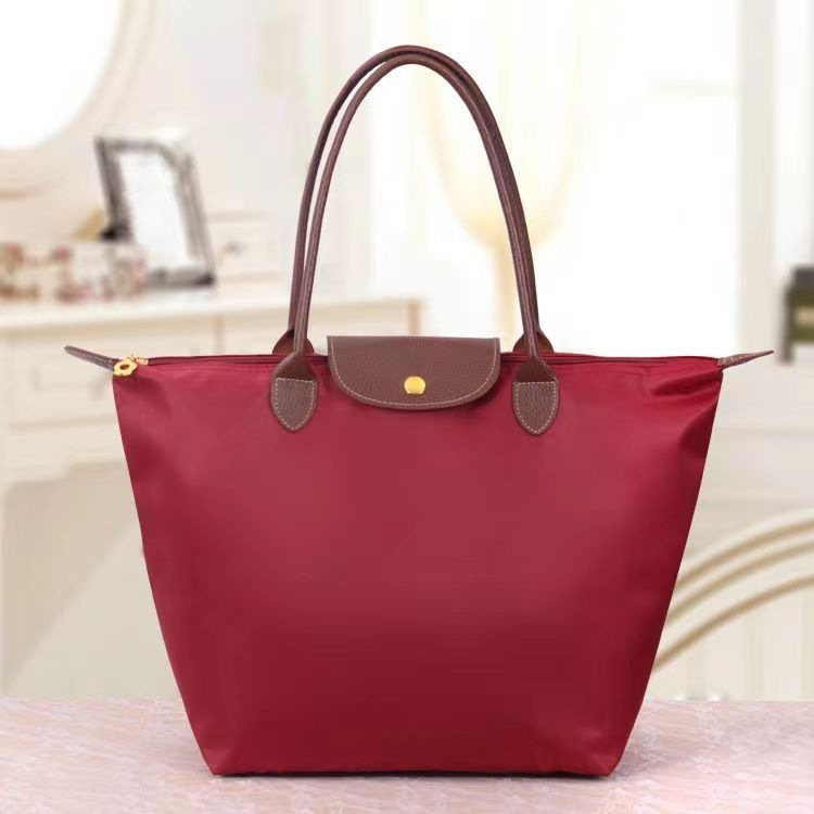 Cross-Border Special 70th Anniversary Nylon Dumpling Bag Handbag Shoulder Bag Large Capacity Commuter Foldable Women's Bag - Thumbnail 8