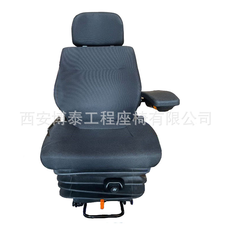 Cargador de 24V bomba de aire autoinflada asiento de aire con reposabrazos equipo de minería de carbón airbag amortiguador asiento del conductor