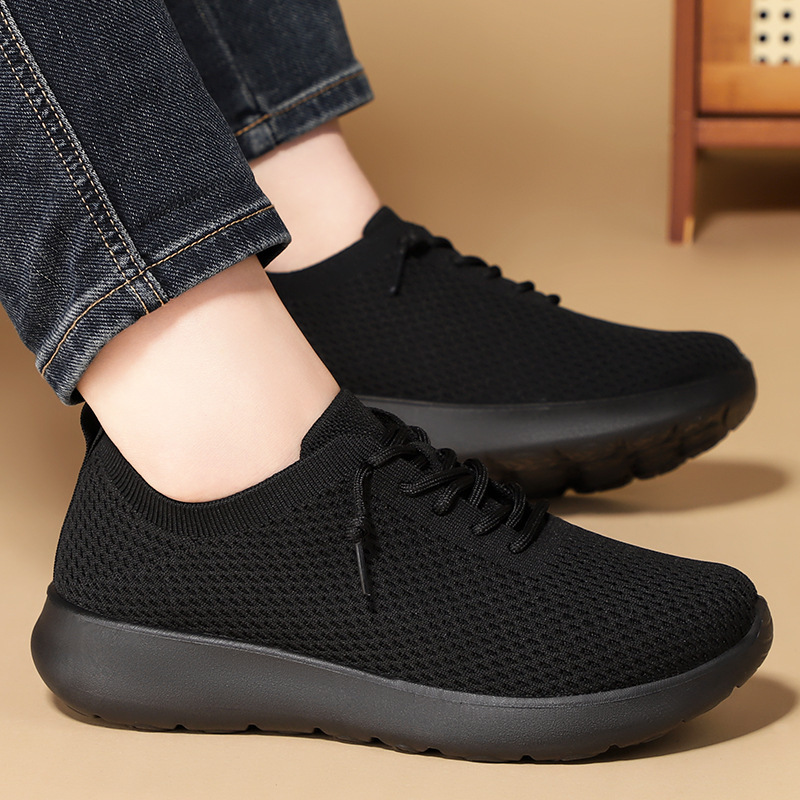 Casual Couple Breathable Mesh Soft Sole Comfortable Single Versatile Men's Shoes_vogvips.com