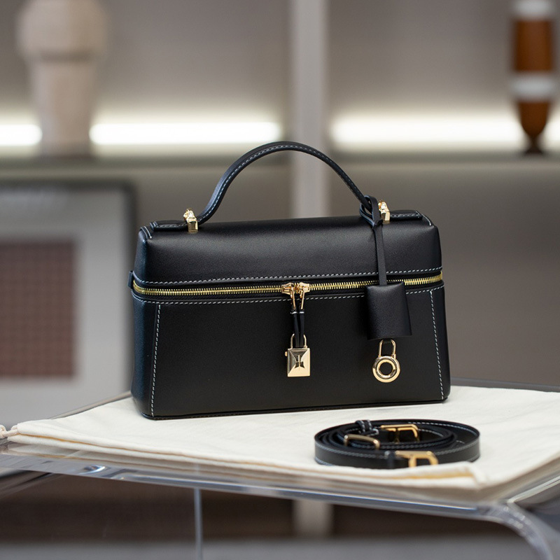 2025 新レトロ牛革 ExtraBag ランチボックスバッグ大容量通勤ポータブルショルダーバッグクロスボディバッグ女性のバッグ|undefined