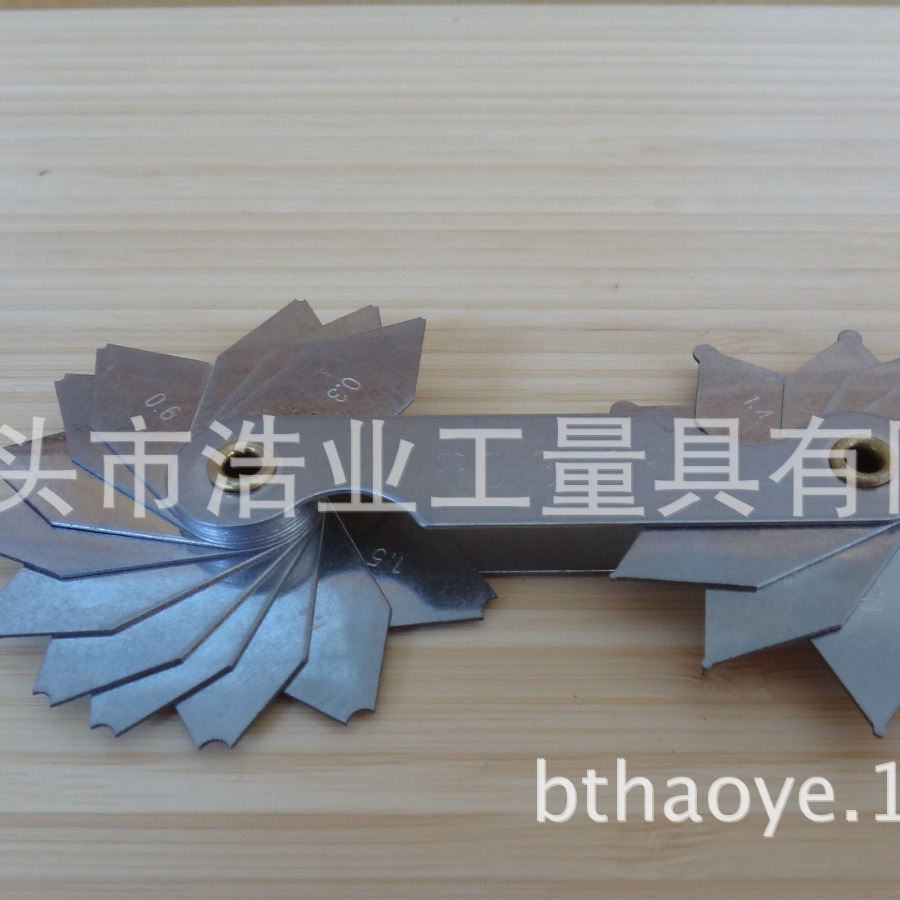 圆位卡 圆弧规 R规 晶花牌 沧州长城 半径样板 不锈钢 弧度规批发