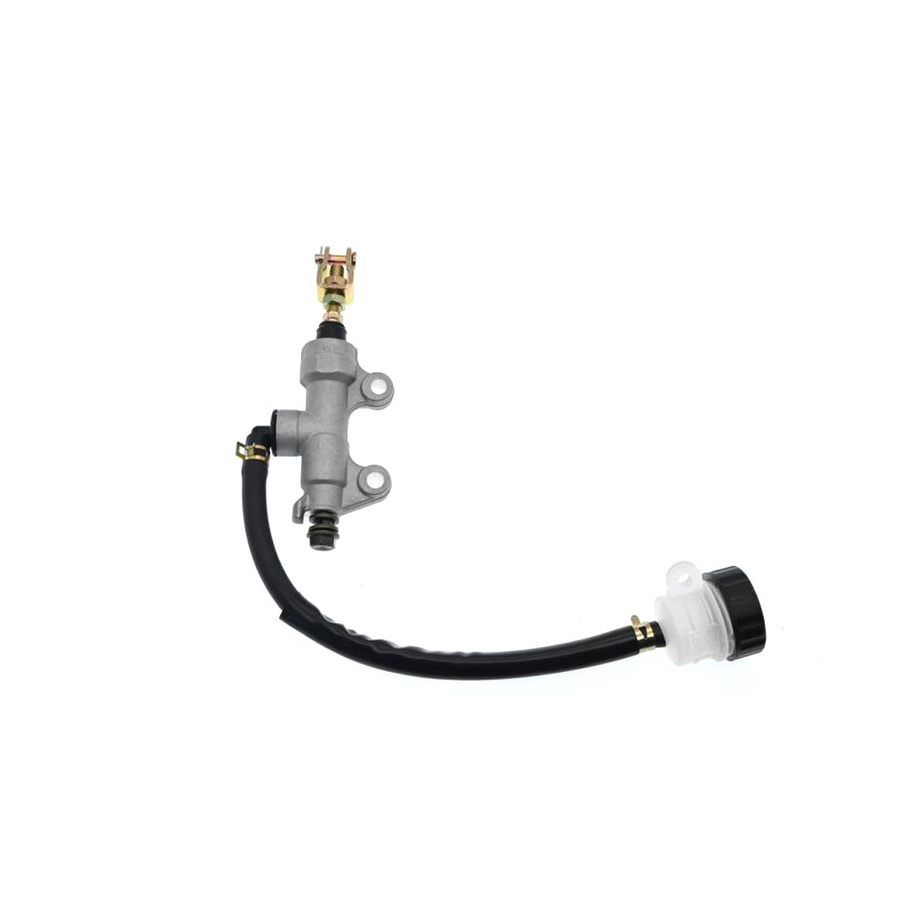 Universal Motorcycle Rear Brake Master Cylinder Straight Pump Cbz Off-Road Vehicle Atv Parts Oil Pipe Oil Cup Brake Pump