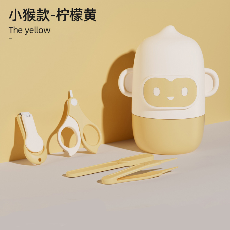 Маленькая обезьянка консервированная-лимонно-желтая