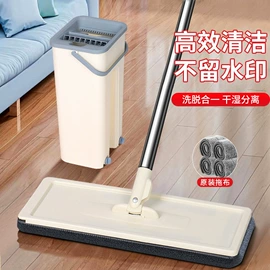 拖把、拖布桶;平板拖把;家务地板清洁