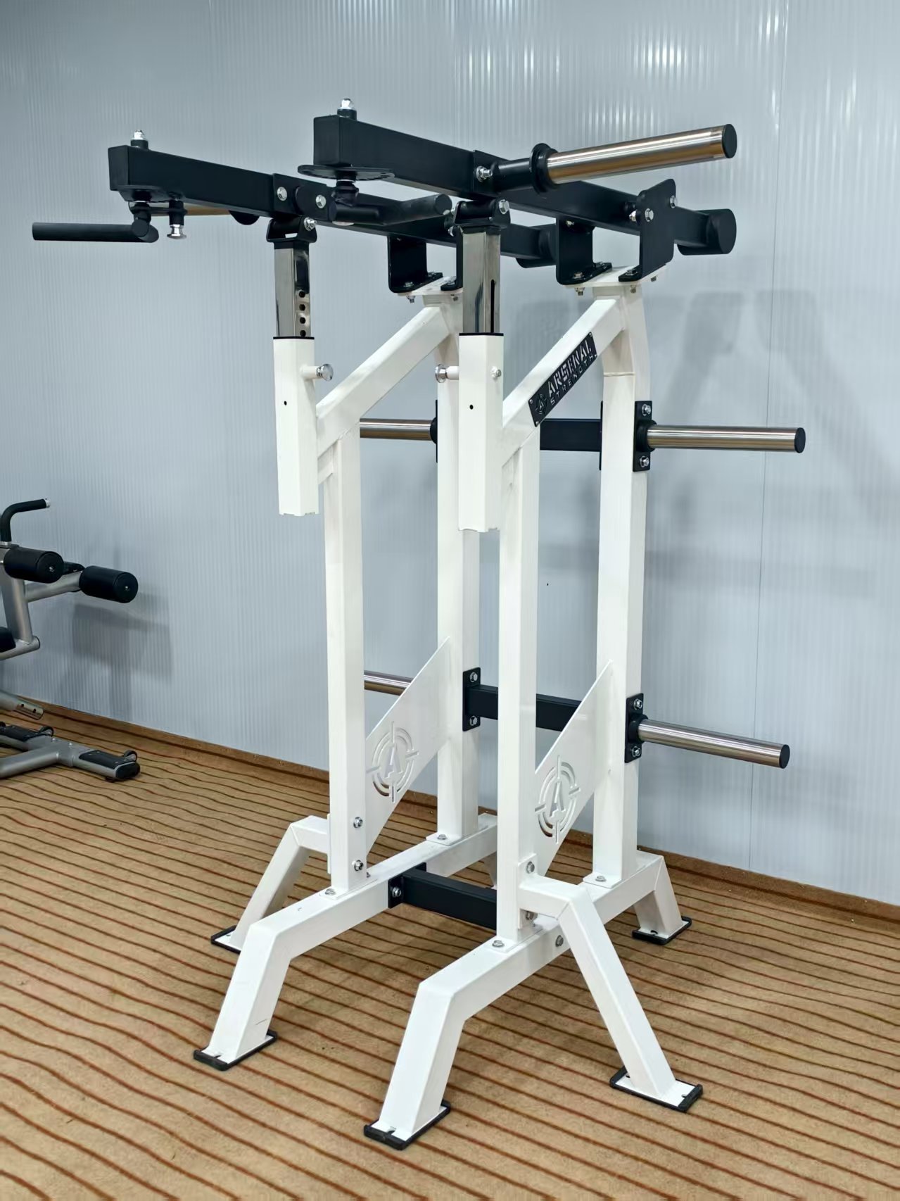 Equipo de entrenamiento de hombros comercial de hombro sentado, arsenal de todo el equipo de entrenamiento de hombros de gimnasio vikingo