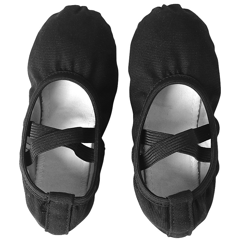 Zapatos de baile para niños zapatos de garra de gato de fondo suave sin cordones cuerpo adulto niño baile práctica Zapatos Niños Ballet zapatos