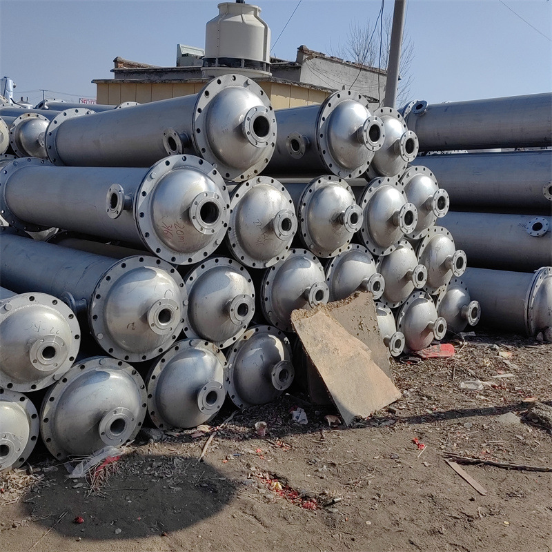 转让列管式冷凝器 二手列管式冷凝器 二手工业冷却设备