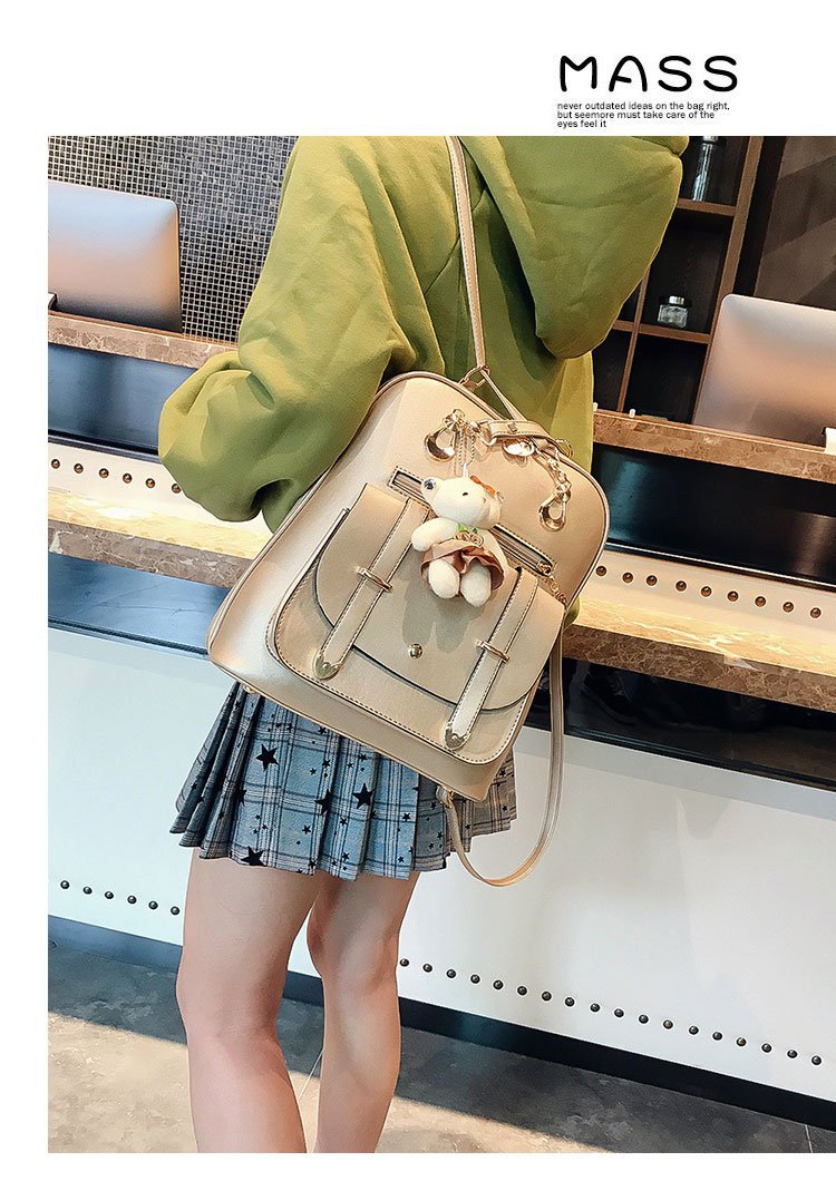 New style backpacks for women, fresh and cute student fashion and casual Korean-style women's bags, cross-border one-piece shipping worldwide undefined