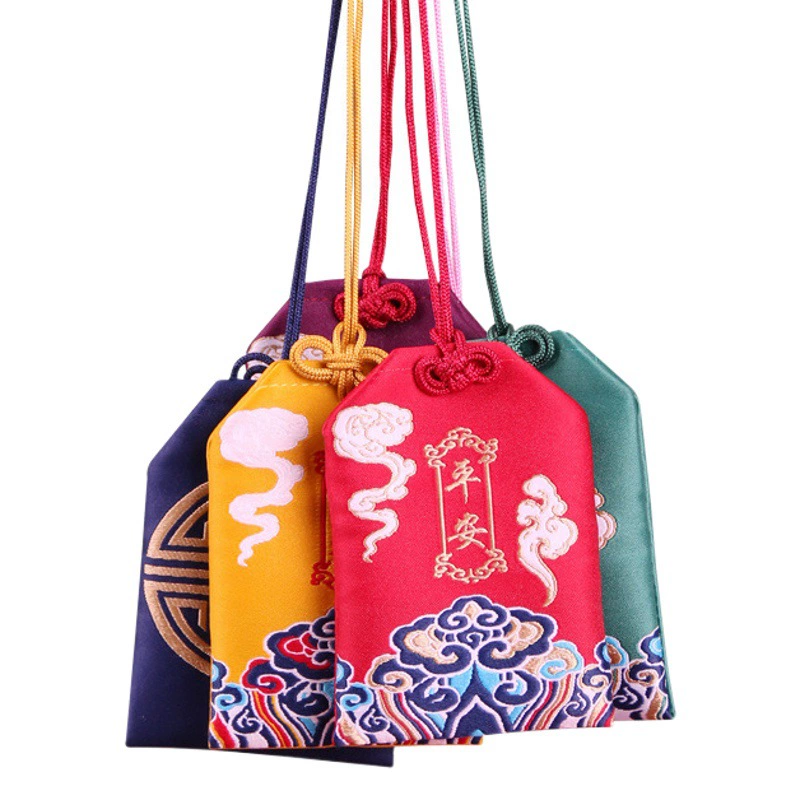 Новое Саше Lingyin храм Гуаньинь благословение Саше кулон путешествия культура сувенир Безопасный охранник амулет