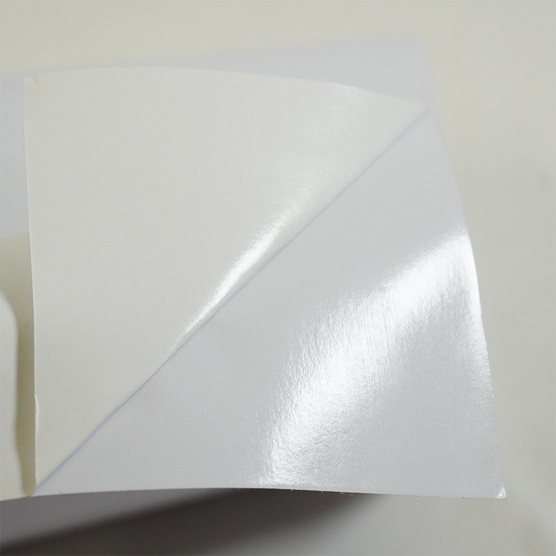 Pegatinas de coche a base de agua brillante extraíble a base de agua brillante blanco pvc adhesivo pegatinas removibles materiales de inyección de tinta materiales de publicidad Guangzhou