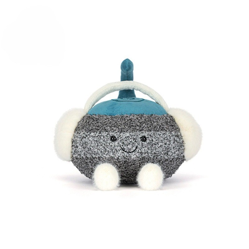 Pedra de Curling Kerishi 20cm / Modelo completo com três padrões (siga a coleção para receber um saco de pó)