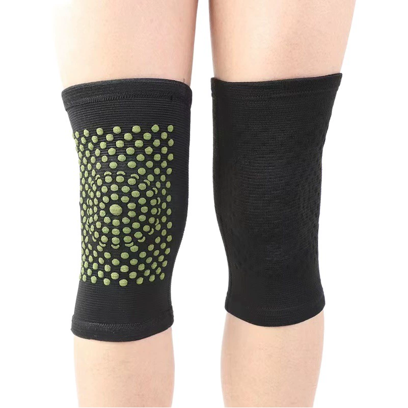 Заводские силиконовые Нескользящие спортивные наколенники с нейлоновым ремешком для мужчин и женщин на весну и лето тонкие двусторонние эластичные полыни с точечной матрицей, теплые