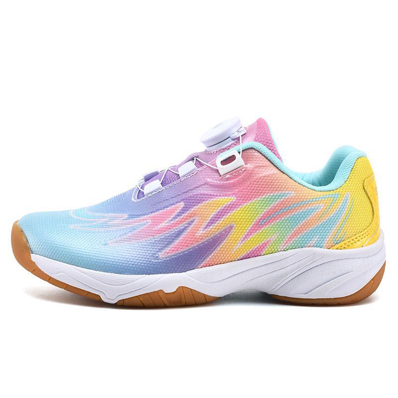 Fashionable Four Seasons Seamless Breathable Non-Slip Badminton Shoes for Children, Table Tennis Shoes, Tennis Shoes