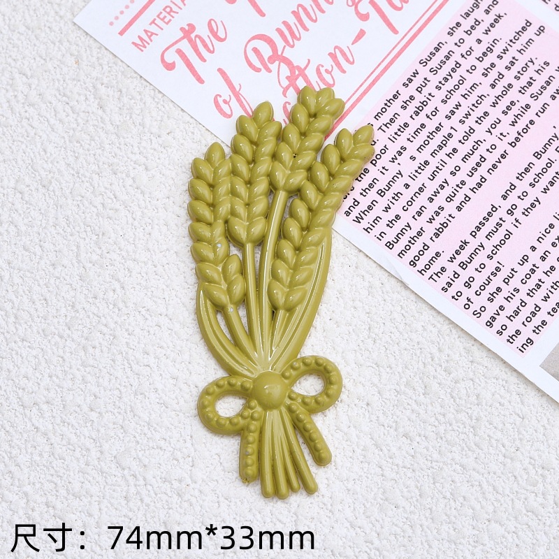 Adornos DIY de resina, clips para cabello y decoración para manualidades image 16