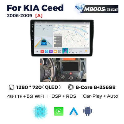 DVD Navigation, Suitable for KIA Ceed - a-m800s-8256-eight-core-full-network