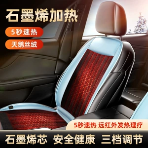 Зимняя плюшевая цельная подушка для автомобиля, 12v