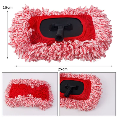 Car Washing Cleaning Brush Head: Car cleaning tools - fiber-cloth-brush-head