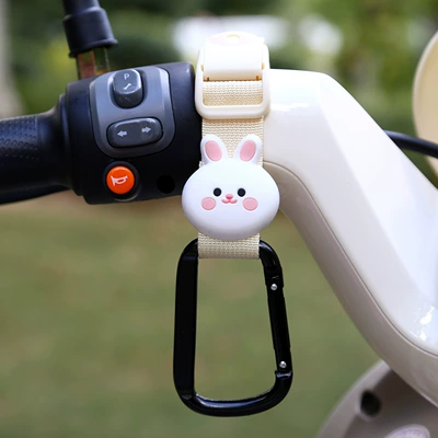 Other Electric Vehicle Accessories Vehicle Hook Front Universal - beige-webbing-square-buckle-little-white-rabbit-long-36cm