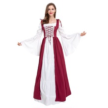 三色 萬聖節宮廷中世紀歐洲復古維多利亞時期話劇cosplay舞台劇服