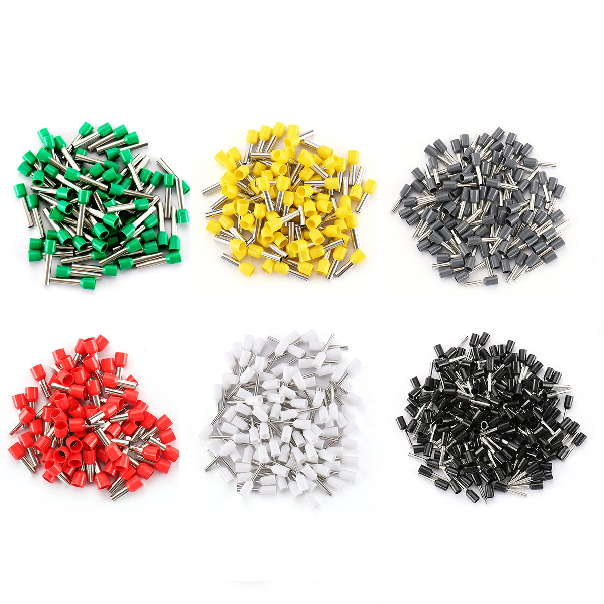 （黄铜）厂家直供管形预绝缘端子 E1006（铜价80000档现货价格）