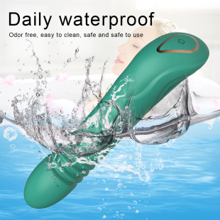 Manno Female  Telescopic Rotating Bead Av Stick Female Vibrating Egg Flirting Adult Sex Toy Sex Artifact