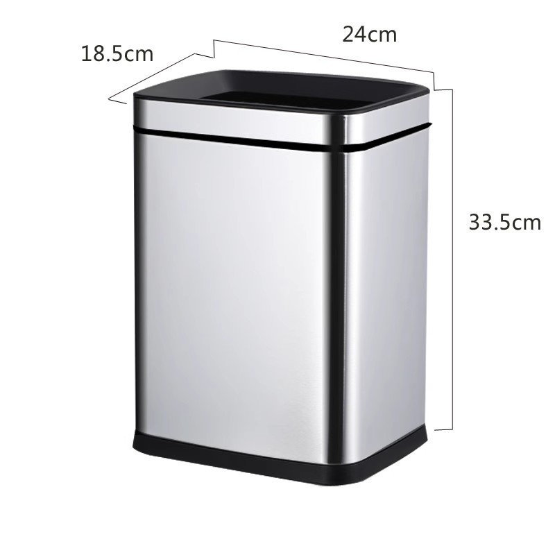Hotel personalizado doble cubo de basura habitación de huéspedes oficina comercial hotel estrecho restaurante de alta calidad KTV cubo de basura