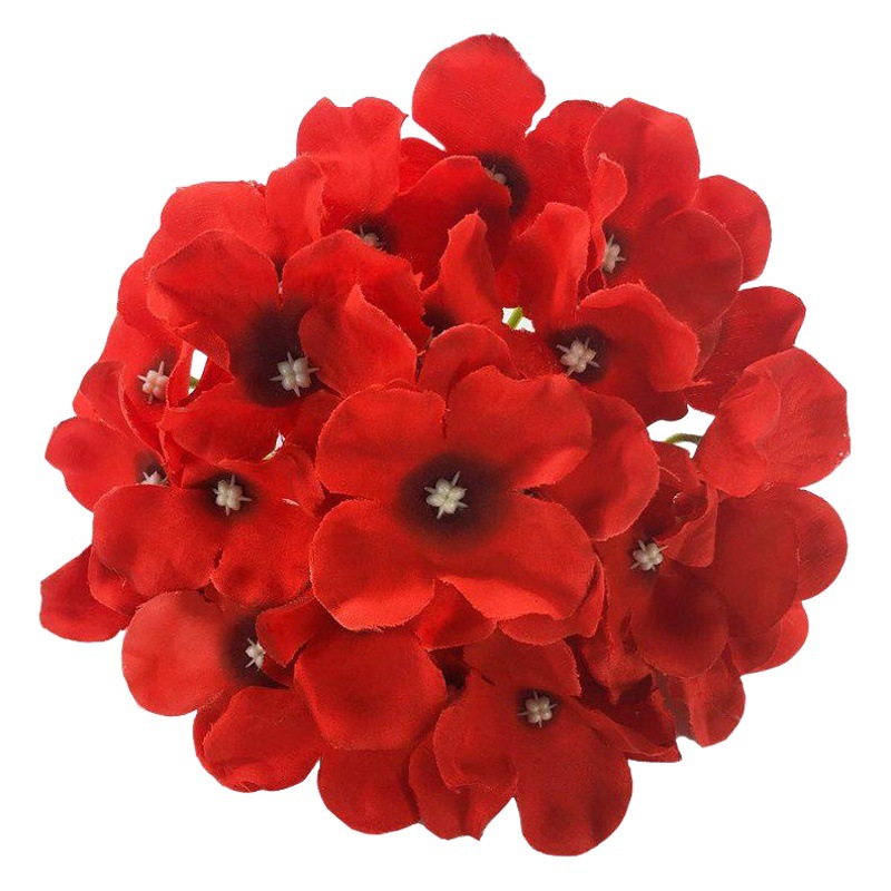 Simulated Flower Hydrangea Head Wedding Fake Silk Flower Wedding Floral Headdress DIY Flower Photography Props