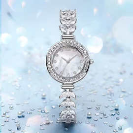 抖音跨境爆款气质时尚美人鱼手表女款鱼尾石英腕表女士手链表批发