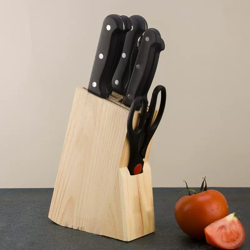 厨房刀具套装木座8件套厨房刀具全套家用菜刀礼品套装一件代发