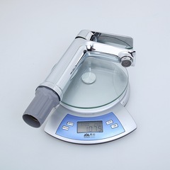 Face basin cold and hot water tap Zinc alloy mixed surface basin Cold and hot mixed water face basin tap Electroplated faucet