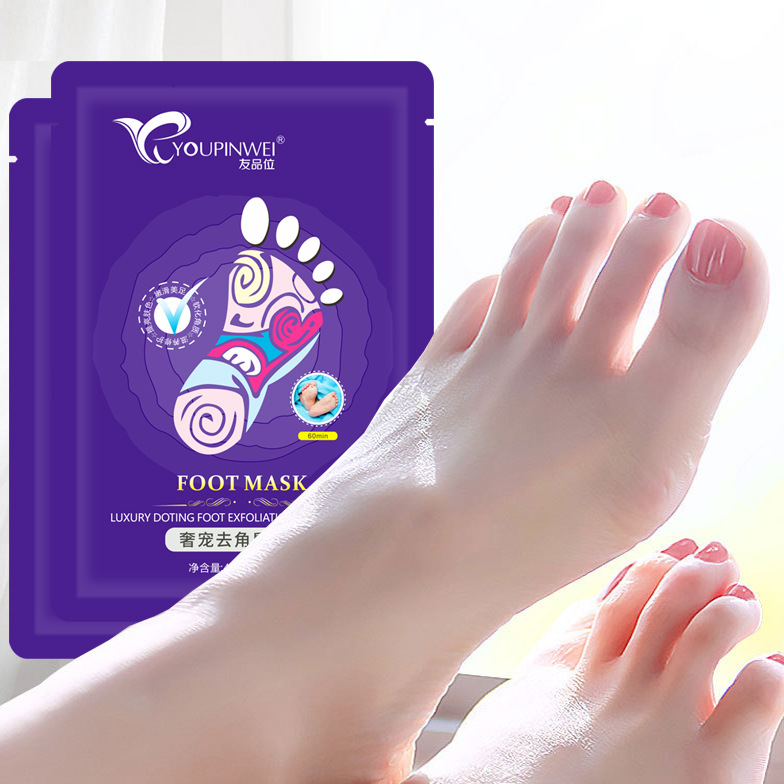 Manufactor wholesale AHA Peeling Foot Mask Exfoliator Replenish water Foot Nursing film Calluses Dead Full film Foot Mask