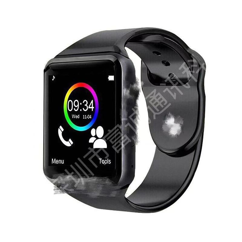 国境を越えた人気商品A1スマートウォッチ電話、タッチ式SIMカード対応、Bluetoothウォッチ、多言語対応の文字盤、Bluetooth通話機能付き|undefined