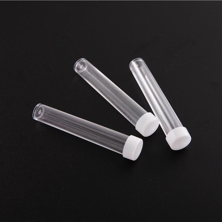 Botella de tubo de ensayo 5G botella de plástico botella de polvo brillante botella de polvo de oro con lentejuelas botella de polvo seco sub-embalaje botella de polvo flash botella de Tubo Transparente