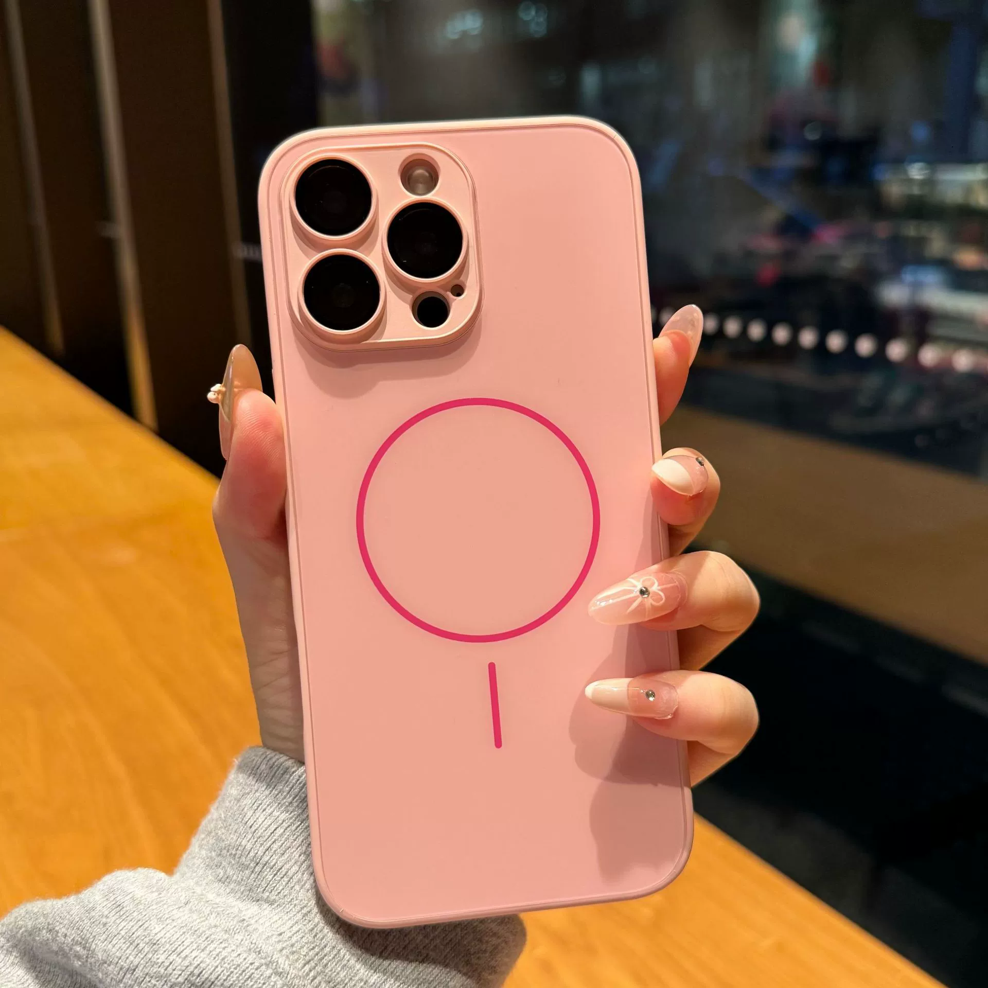 Совместимый матовый стеклянный чехол для телефона Apple, iPhone16, 16promax