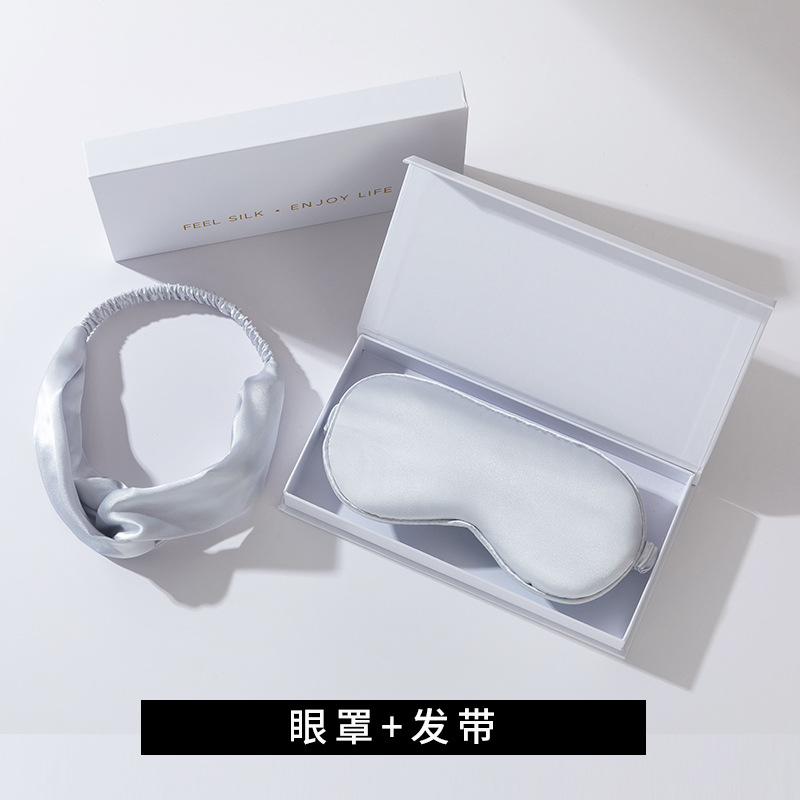 Caja de regalo para viajar y dormir 19 mm anillo de cabello de seda de morera regalo para los ojos Amazon