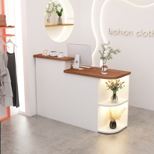 Cashier Small Clothing Store Internet Celebrity Bar New Small Bar Courtyard Barber Shop Front Desk Modern Reception Desk
